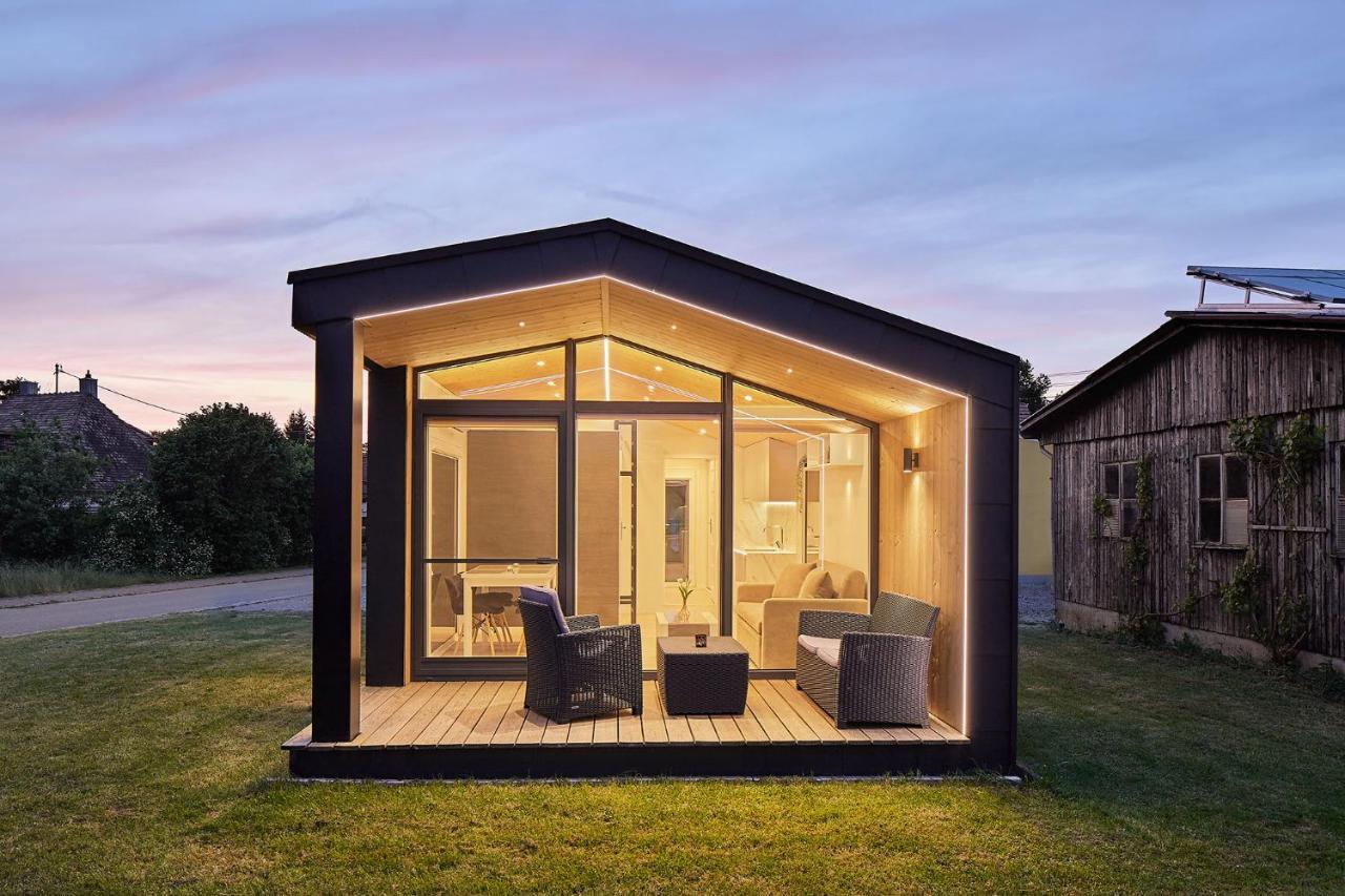 Modernes Tiny House -Neu 2021- Villa Uigendorf Bagian luar foto