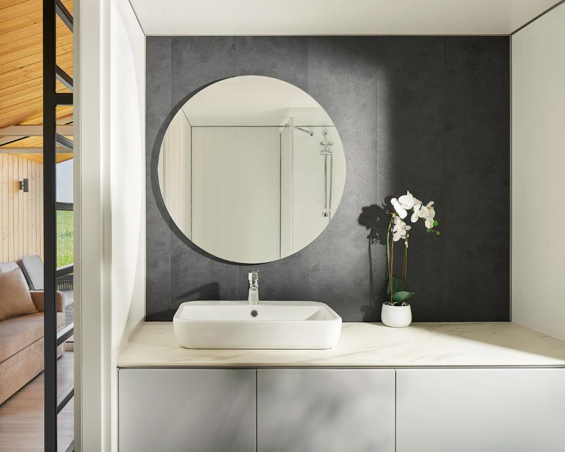 Modernes Tiny House -Neu 2021- Villa Uigendorf Bagian luar foto
