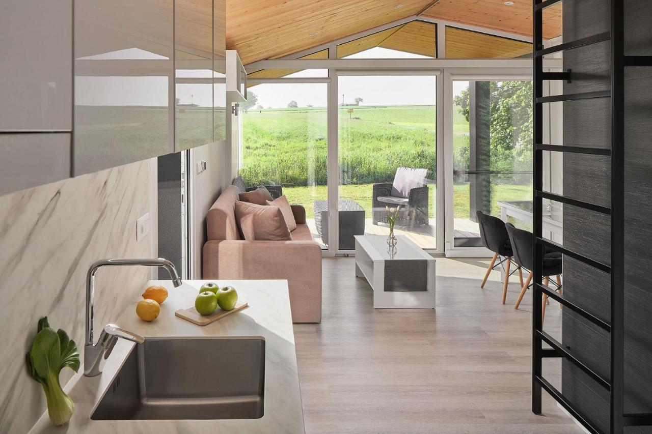 Modernes Tiny House -Neu 2021- Villa Uigendorf Bagian luar foto